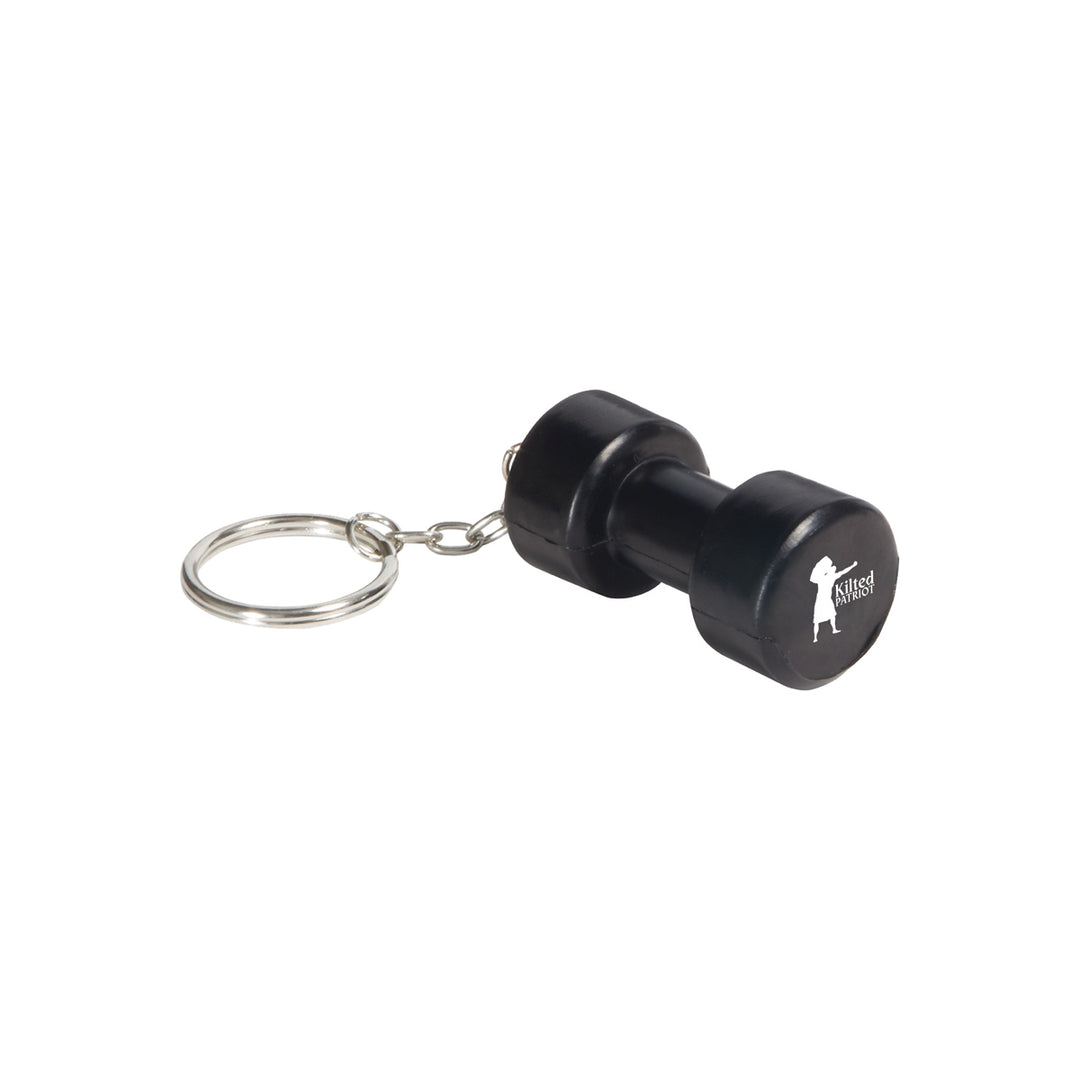 Dumbbell Stress Reliever Keychain