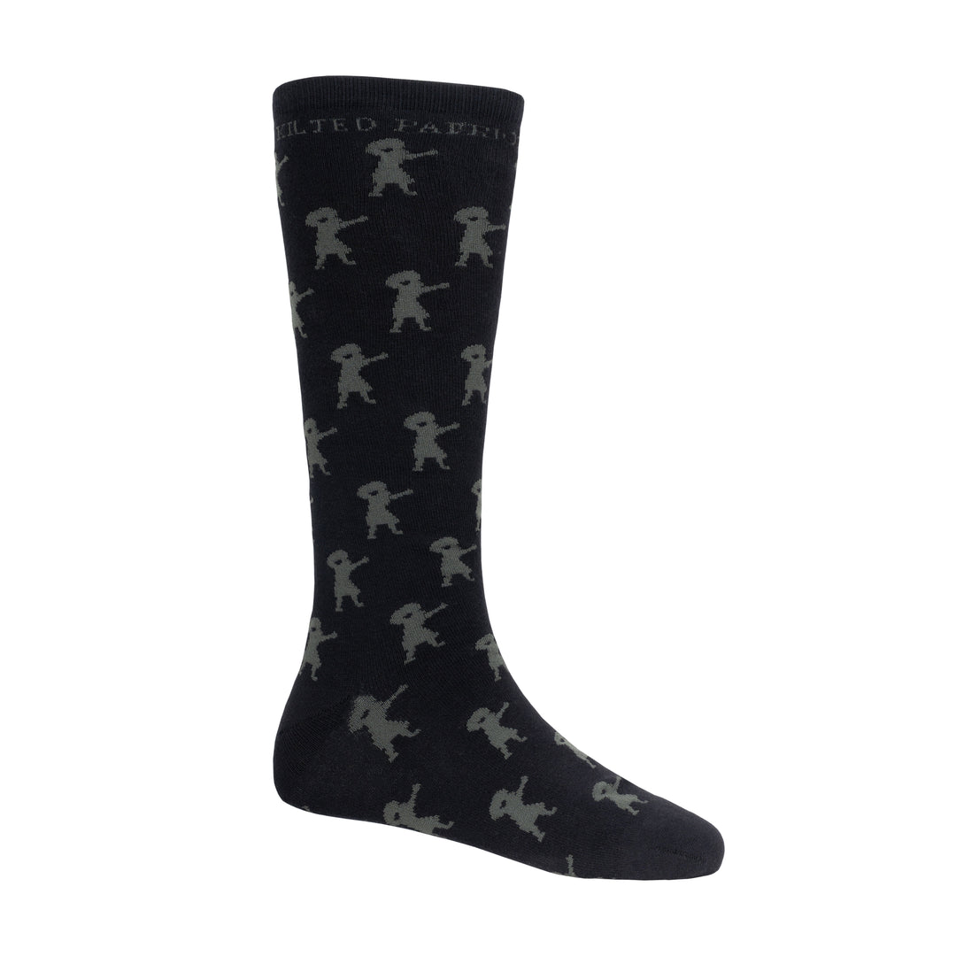 Large Calf Kilted Patriot Socks